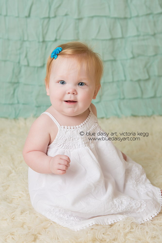 Anna & Aubrey 1 year | Springfield IL Twin Photographer » Springfield ...