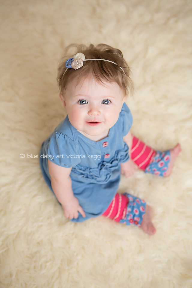 Jana 6 months | Chatham Springfield IL Baby Photographer » Springfield ...